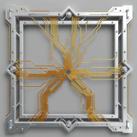 silverframe with full wiring