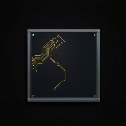 silverframe with wiring inside partial